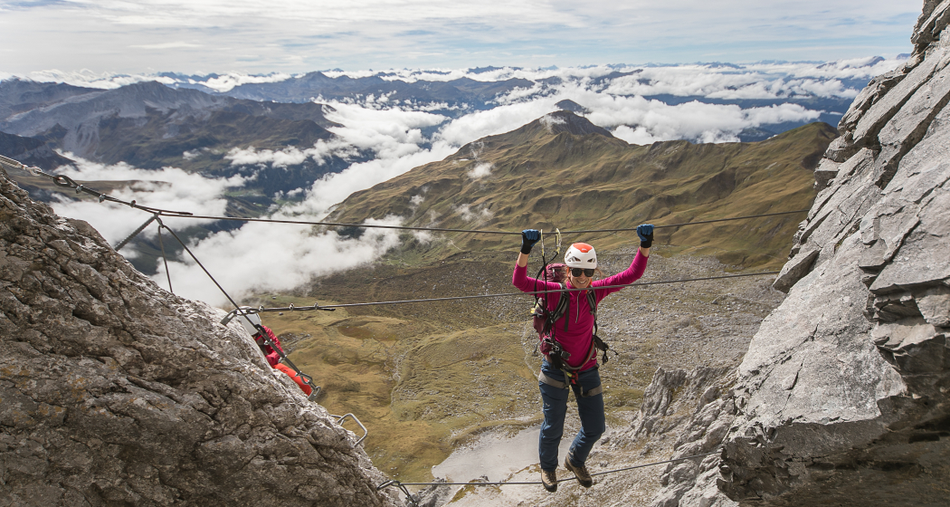 Klettersteig Sulzfluh Klettersteig Sulzfluh