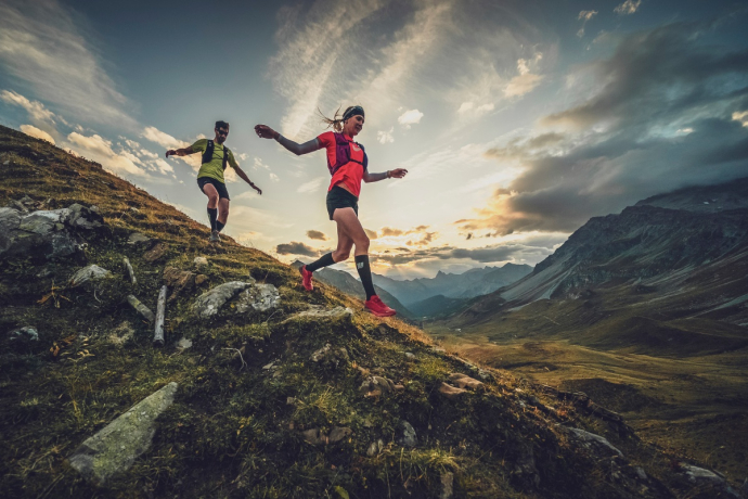 Trailrunning im Prättigau nähe Golrosa Trailrunning im Prättigau nähe Golrosa