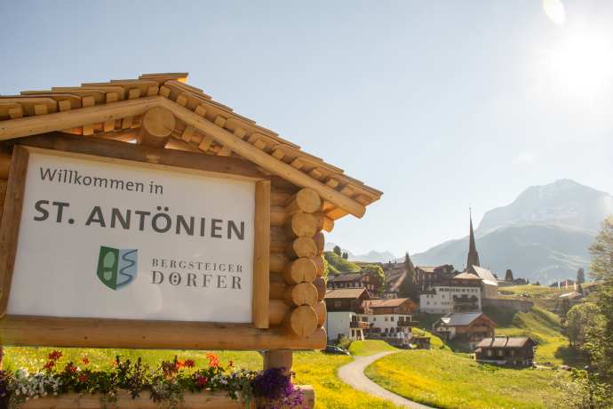 St. Antönien im Sommer Bergsteigerdorf